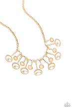 Load image into Gallery viewer, Abstract Adornment Gold Necklace