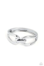 Load image into Gallery viewer, Mechanic Masquerade Silver Hinged Bracelet