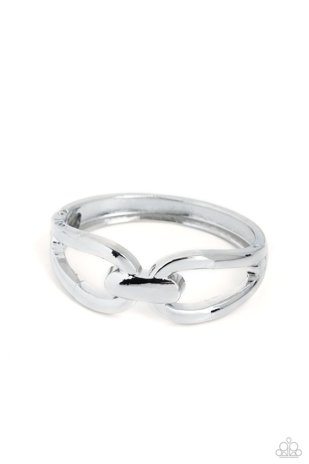 Mechanic Masquerade Silver Hinged Bracelet