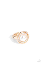 Load image into Gallery viewer, Chic Center Gold Skinny Band Ring