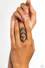 Load image into Gallery viewer, Daring Diamonds Brass Ring