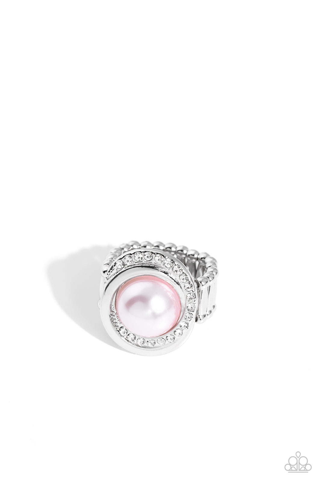 Folded Flair Pink Ring