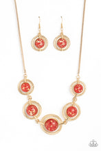 Load image into Gallery viewer, Sophisticated Showcase Red Necklace
