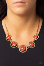 Load image into Gallery viewer, Sophisticated Showcase Red Necklace