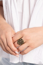 Load image into Gallery viewer, Intricate Influence Brass Ring