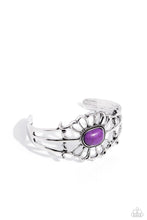 Load image into Gallery viewer, Natural Need Purple Cuff Bracelet