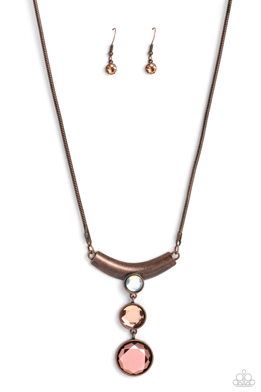 Alluring Andante Copper Necklace