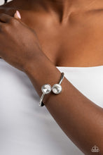 Load image into Gallery viewer, Daily Dazzle White Hinged Bracelet