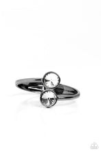 Load image into Gallery viewer, Daily Dazzle Black Hinged Bracelet