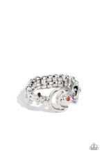 Load image into Gallery viewer, Modeling Moon Orange Skinny Band Ring
