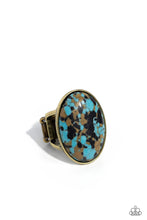 Load image into Gallery viewer, Terrazzo Tease Brass Ring