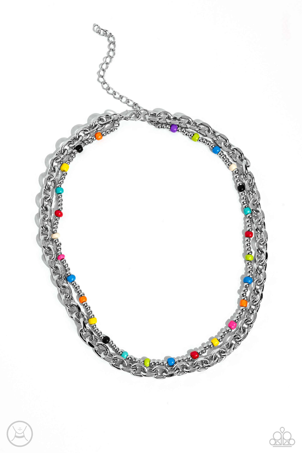 A Pop of Color Multi Choker