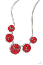 Load image into Gallery viewer, PALM Before the Storm Red Necklace