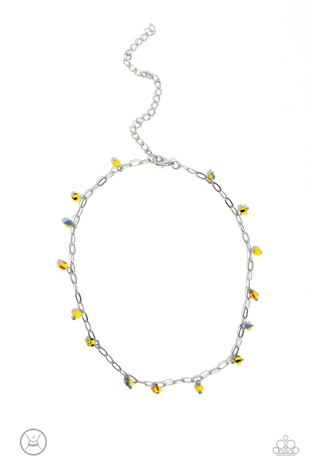 Beach Ball Bliss Yellow Choker