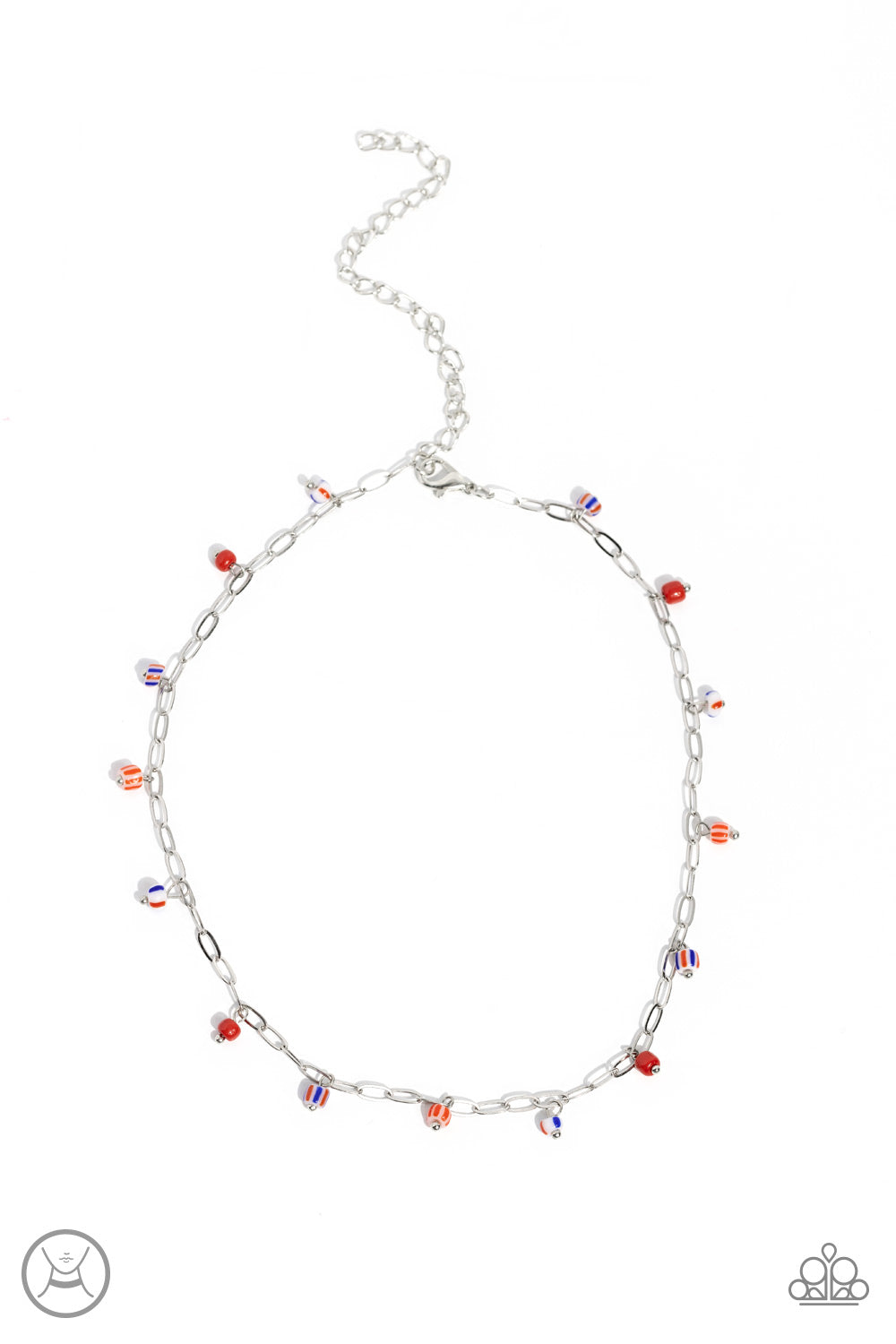 Beach Ball Bliss Red Choker