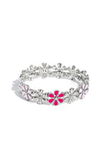 Load image into Gallery viewer, Floral Fair Pink Bracelet