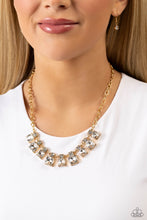 Load image into Gallery viewer, Fitted Fantasy Gold Necklace