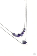 Load image into Gallery viewer, Chiseled Caliber Purple Necklace