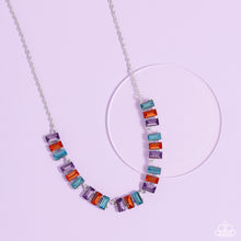 Load image into Gallery viewer, Elite Emeralds Orange Necklace