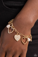 Load image into Gallery viewer, GLOW Your Heart Gold Bracelet
