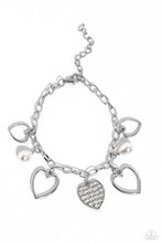 Load image into Gallery viewer, GLOW Your Heart White Bracelet