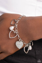Load image into Gallery viewer, GLOW Your Heart White Bracelet