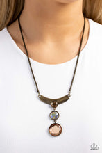 Load image into Gallery viewer, Alluring Andante Brass Necklace