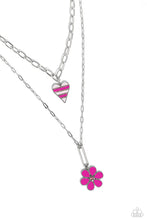 Load image into Gallery viewer, Childhood Charms Pink Necklace