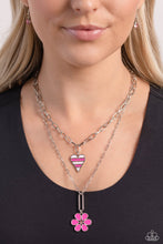 Load image into Gallery viewer, Childhood Charms Pink Necklace