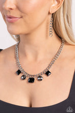 Load image into Gallery viewer, Alternating Audacity Black Necklace