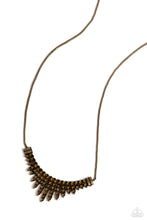 Load image into Gallery viewer, Dramatic Diadem Brass Necklace