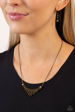 Load image into Gallery viewer, Dramatic Diadem Brass Necklace