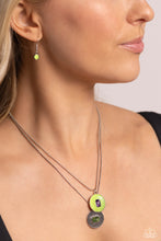 Load image into Gallery viewer, Cryptic Couture Green Necklace