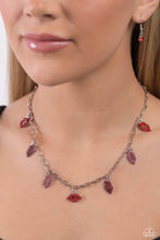 Load image into Gallery viewer, KISS the Mark Red Necklace