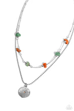 Load image into Gallery viewer, Sense of Direction Green Necklace