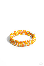 Load image into Gallery viewer, Coiled Candy Yellow Coil Bracelet