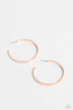 Load image into Gallery viewer, Sleek Symmetry Rose Gold Earrings