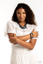 Load image into Gallery viewer, Shopaholic Showdown Blue Bracelet