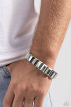 Load image into Gallery viewer, Chunky Champion Silver Men&#39;s Bracelet