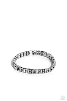 Fortune Favors The Fierce Silver Bracelet