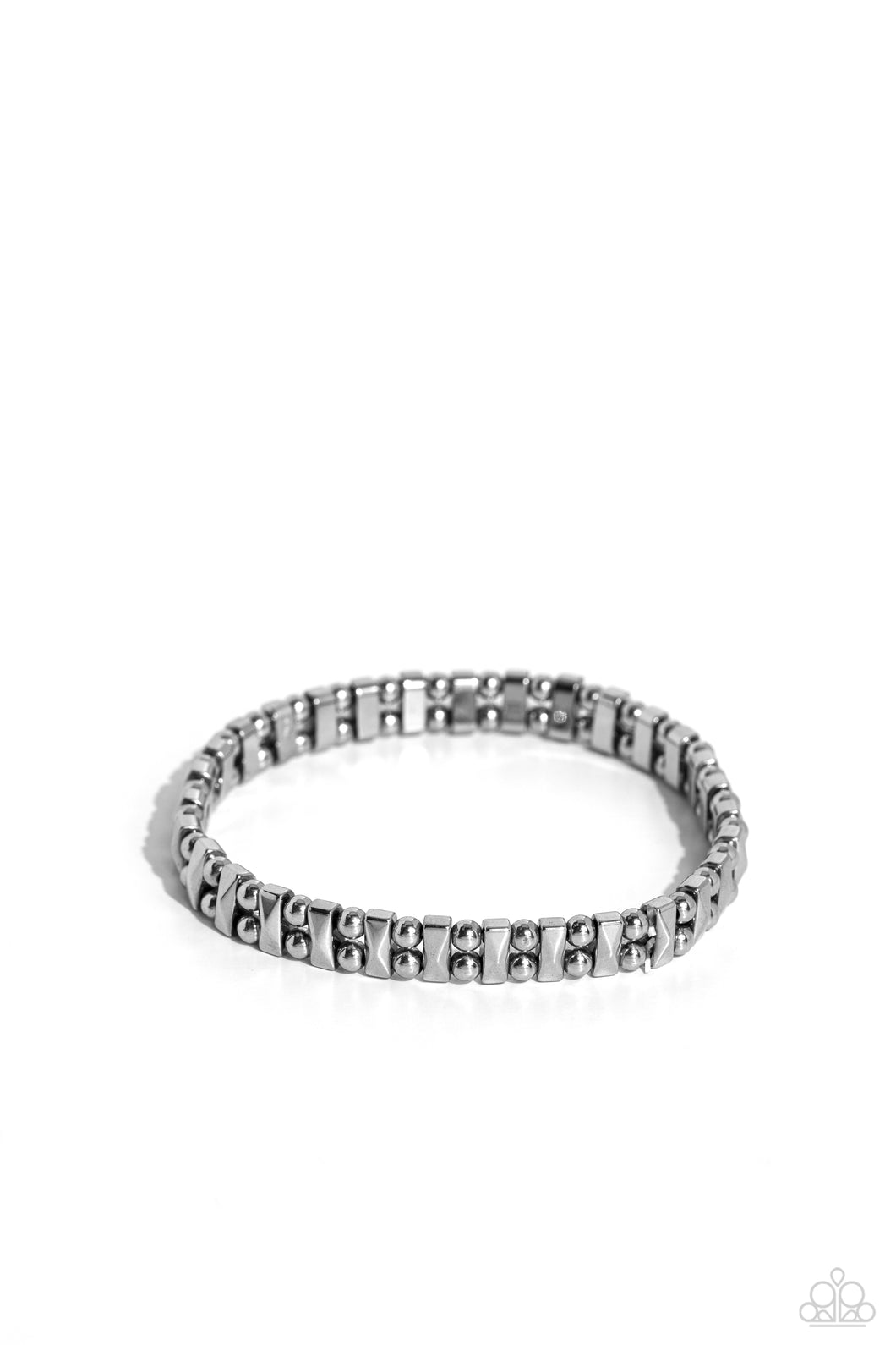 Fortune Favors The Fierce Silver Bracelet