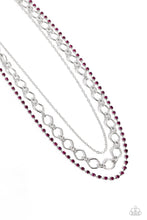 Load image into Gallery viewer, Tasteful Tiers Pink Necklace