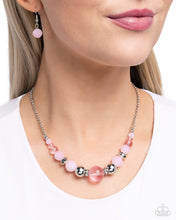 Load image into Gallery viewer, Disco Date Pink Necklace