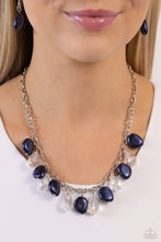 Load image into Gallery viewer, Welcome to BALL Street Blue Necklace