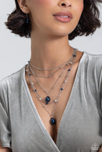 Load image into Gallery viewer, SASS with Flying Colors Blue Necklace