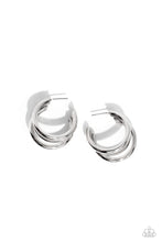 Load image into Gallery viewer, HOOP of the Day Silver Earrings
