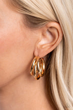 Load image into Gallery viewer, HOOP of the Day Gold Hoop Earrings