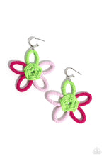 Load image into Gallery viewer, Spin a Yarn Pink Earrings