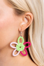 Load image into Gallery viewer, Spin a Yarn Pink Earrings