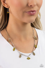 Load image into Gallery viewer, KISS the Mark Yellow Necklace